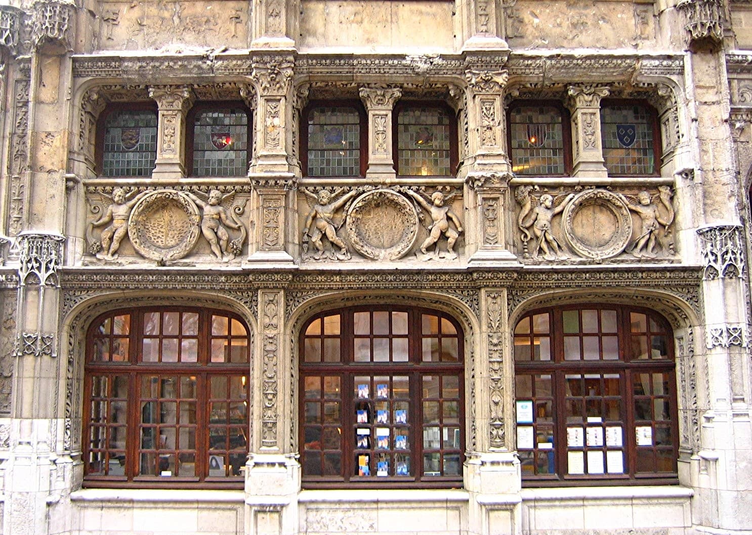 Bureau des Finances de Rouen — monument à Rouen, Seine-Maritime, façade, classé mh