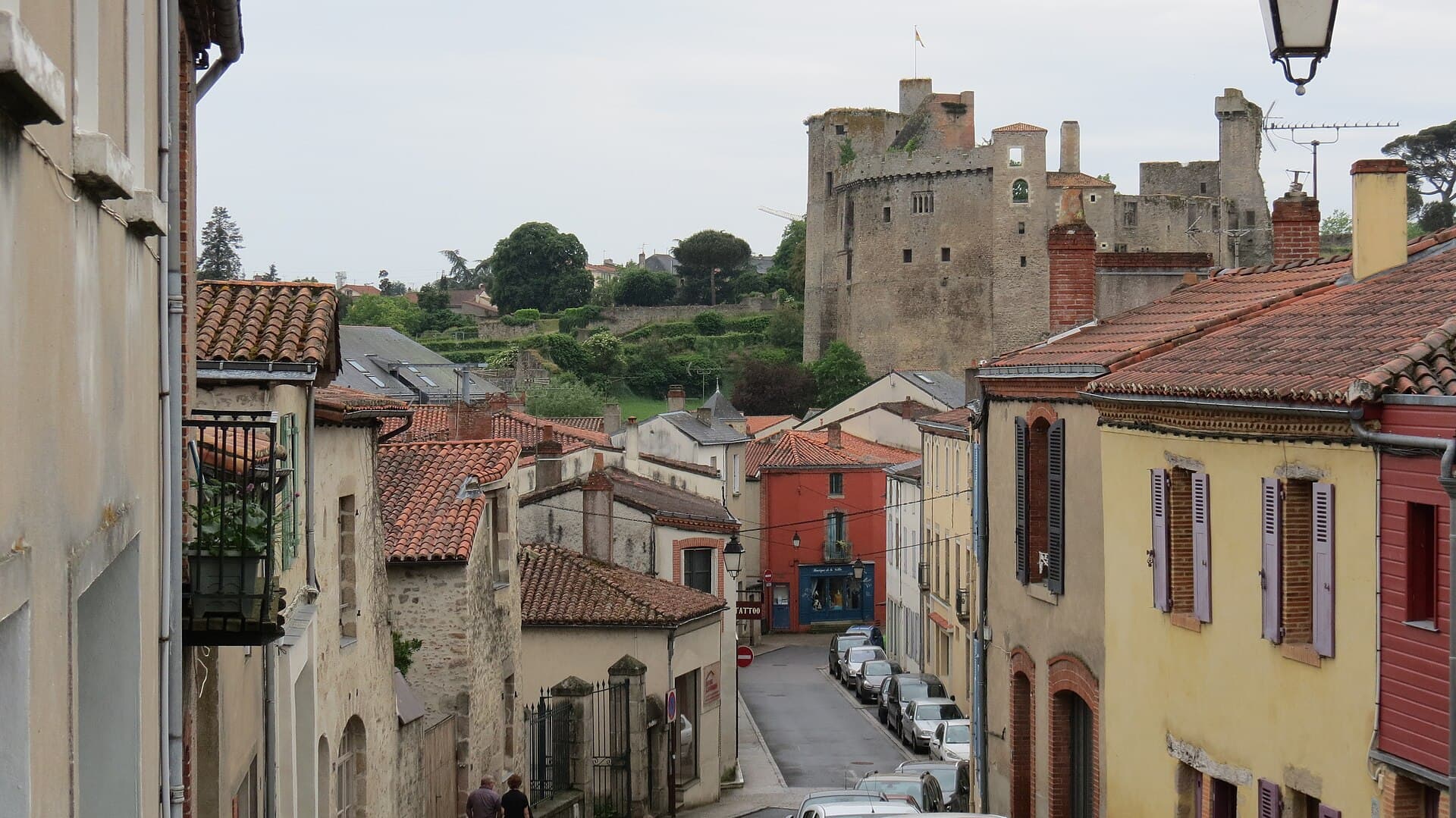 Château de Clisson — château à Clisson, Loire-Atlantique, façade, classé mh