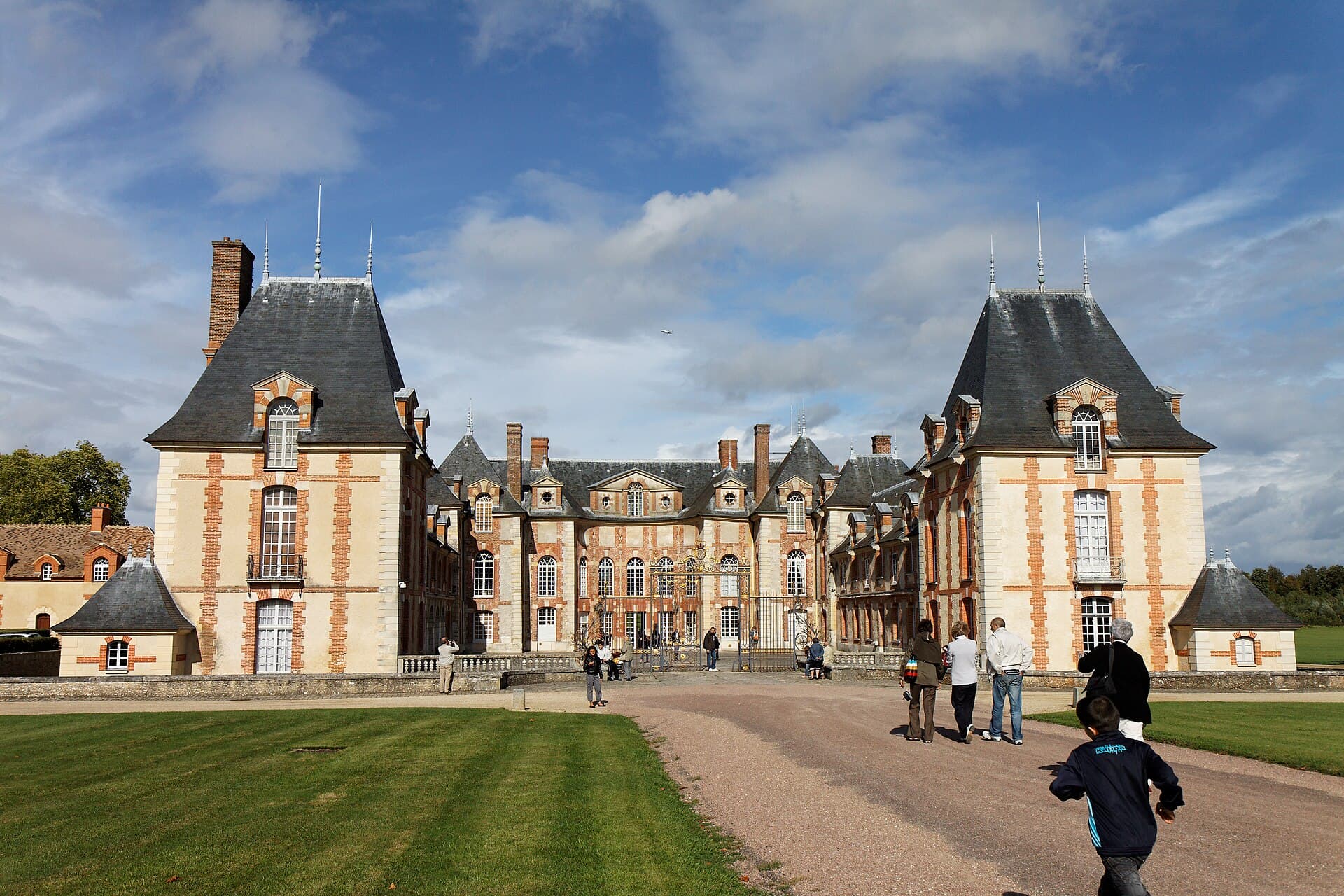Château de Grosbois — château à Boissy-Saint-Léger, Val-de-Marne, façade, classé mh