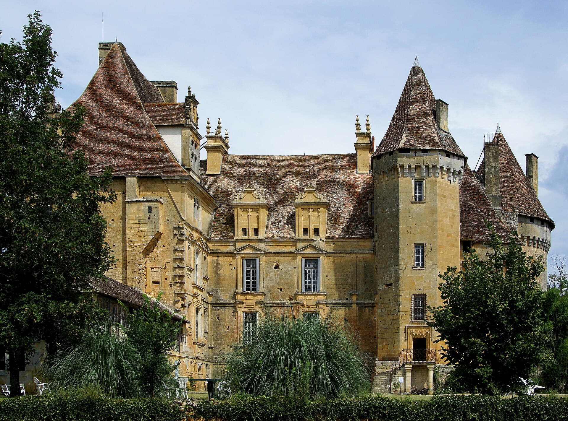 Château de Lanquais — château à Lanquais, Dordogne, classé mh