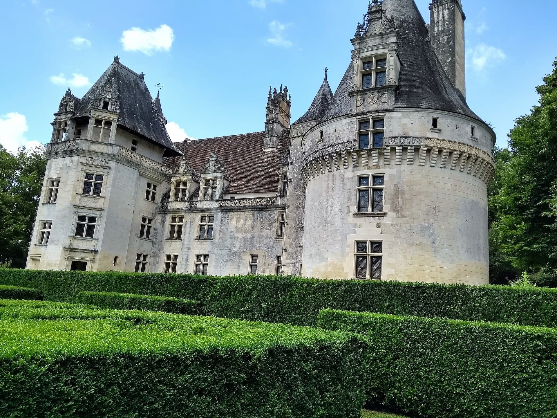Château de Puyguilhem — château à Villars, Dordogne, intérieur, classé mh