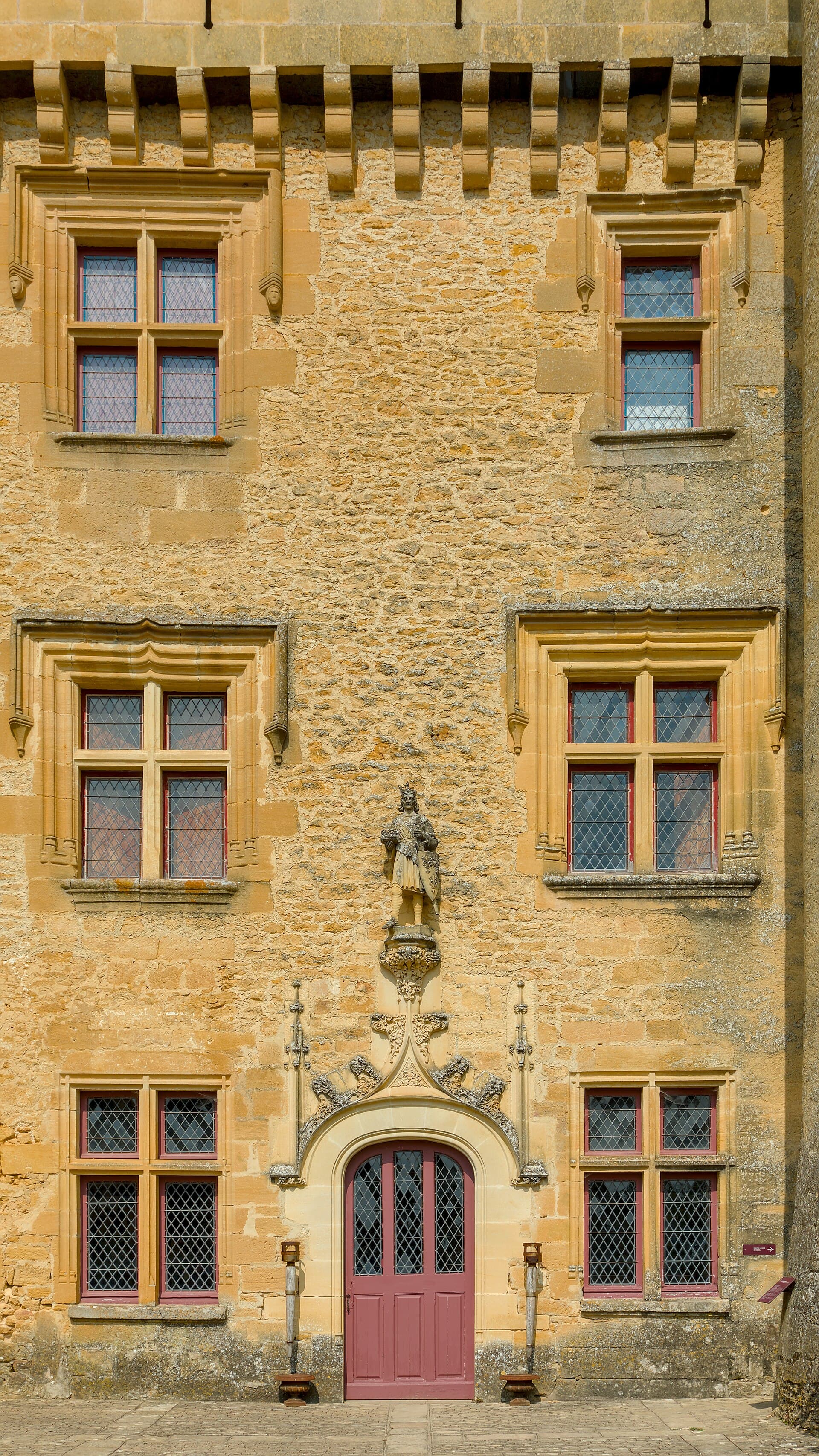 Château de Puymartin — château à Marquay, Dordogne, façade, classé mh