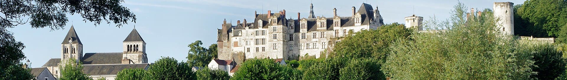 Château de Saint-Aignan — château à Saint-Aignan, Loir-et-Cher, façade, classé mh