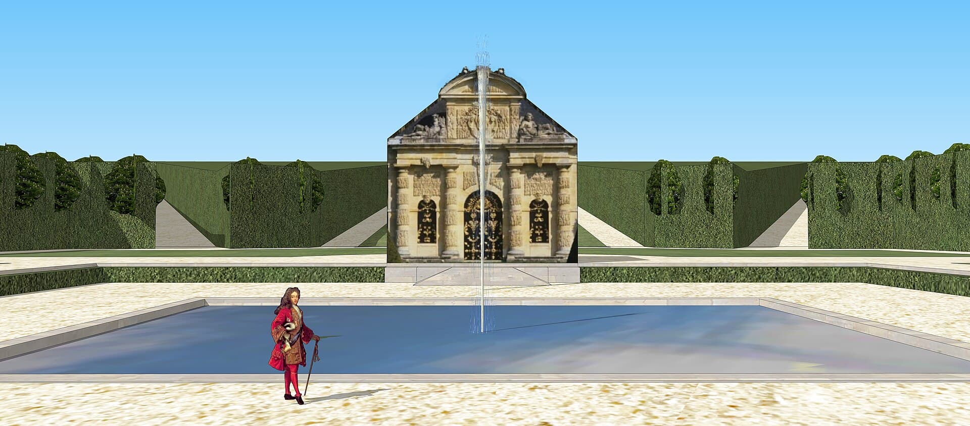 Château de Wideville — château à Davron, Yvelines, façade, inscrit mh