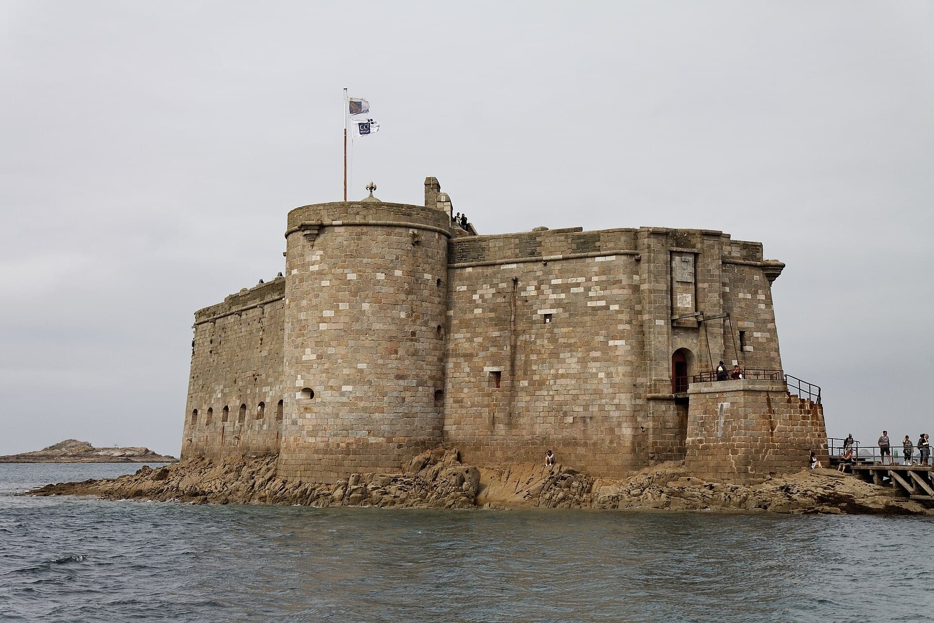 Château du Taureau — château à Plougasnou, Finistère, façade, classé mh