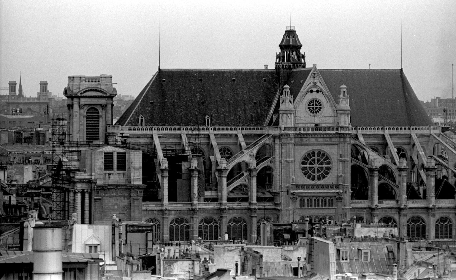 Église Saint-Eustache — édifice religieux à Paris (1er), Paris, façade, classé mh
