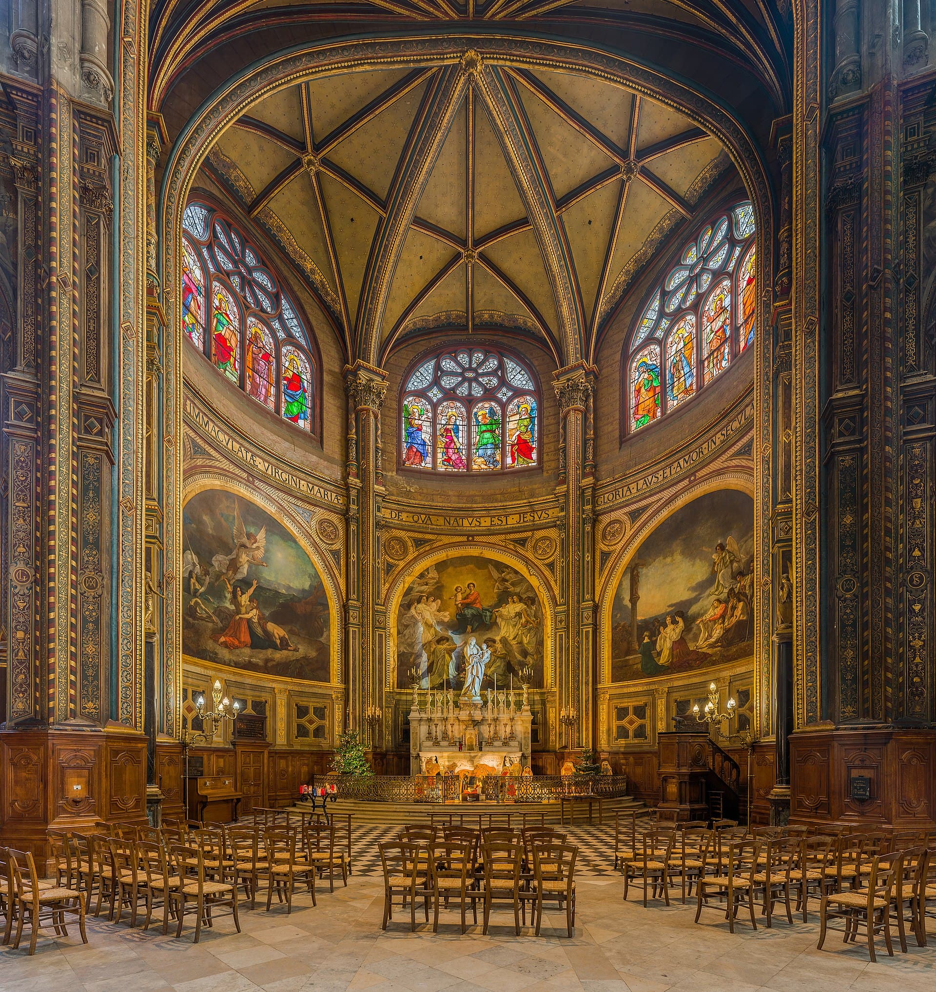 Église Saint-Eustache — édifice religieux à Paris (1er), Paris, intérieur, classé mh
