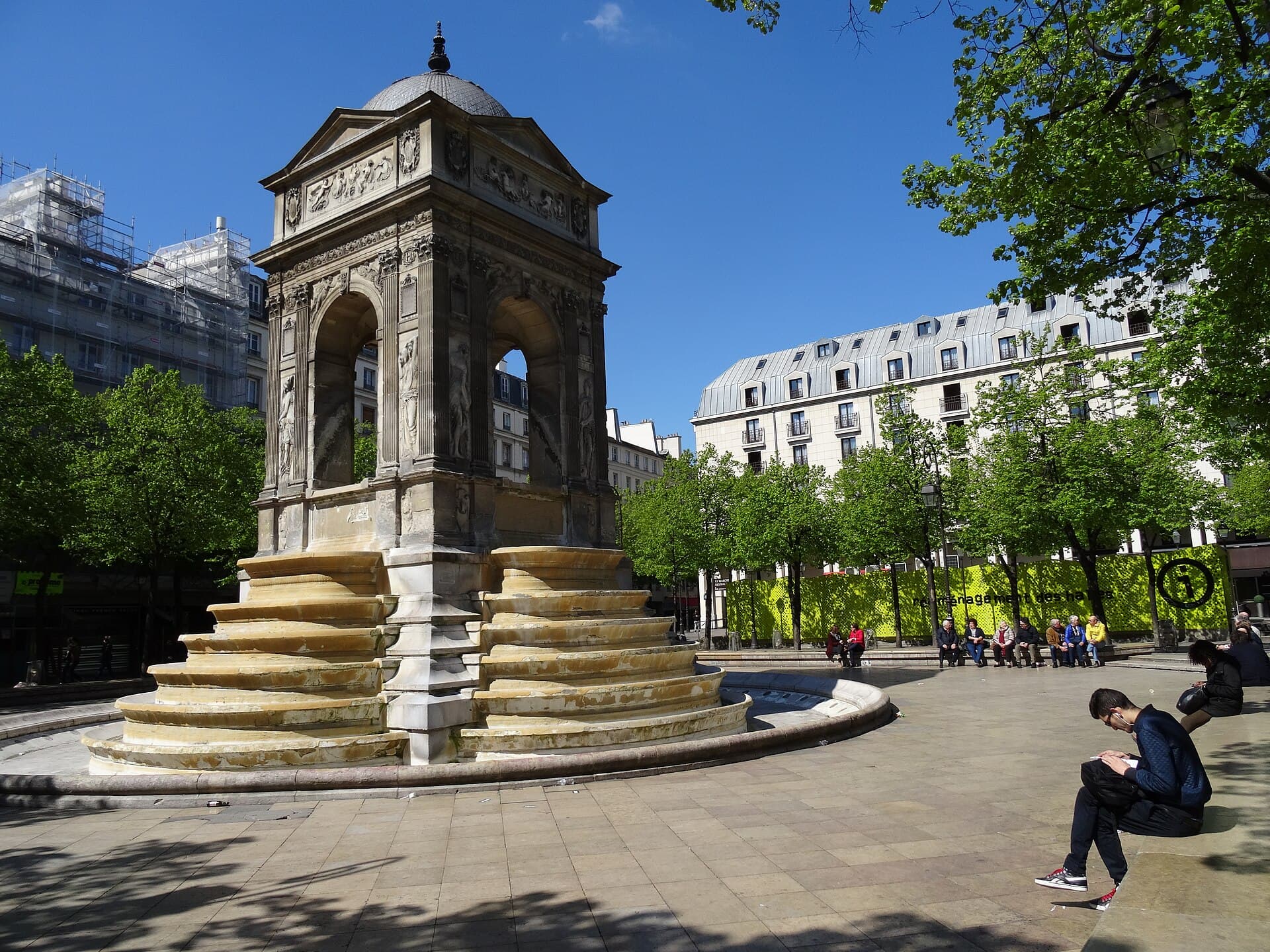 Fontaine des Innocents — architecture utilitaire à Paris (1er), Paris, façade, classé mh