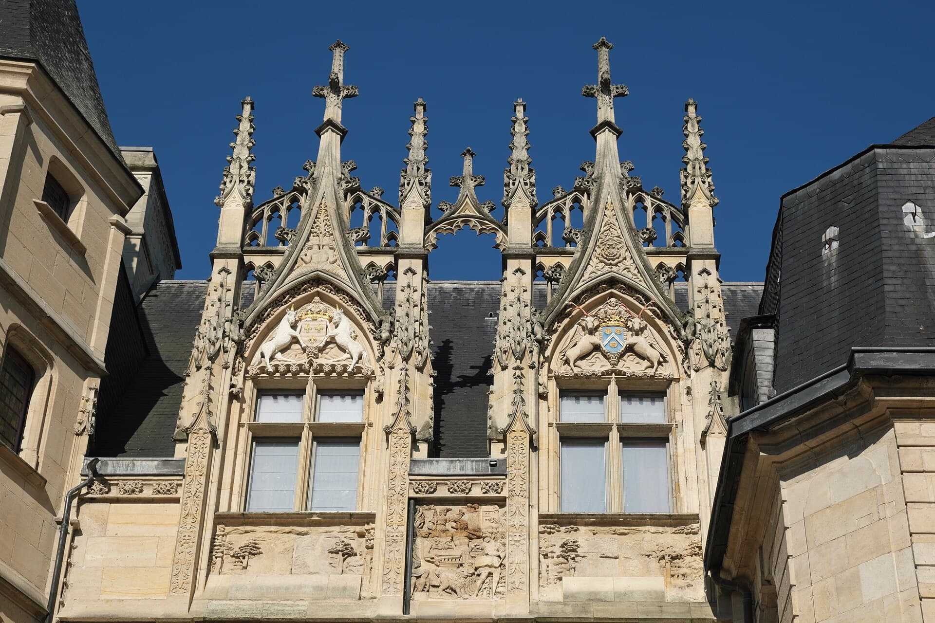 Hôtel de Bourgtheroulde — architecture civile à Rouen, Seine-Maritime, classé mh