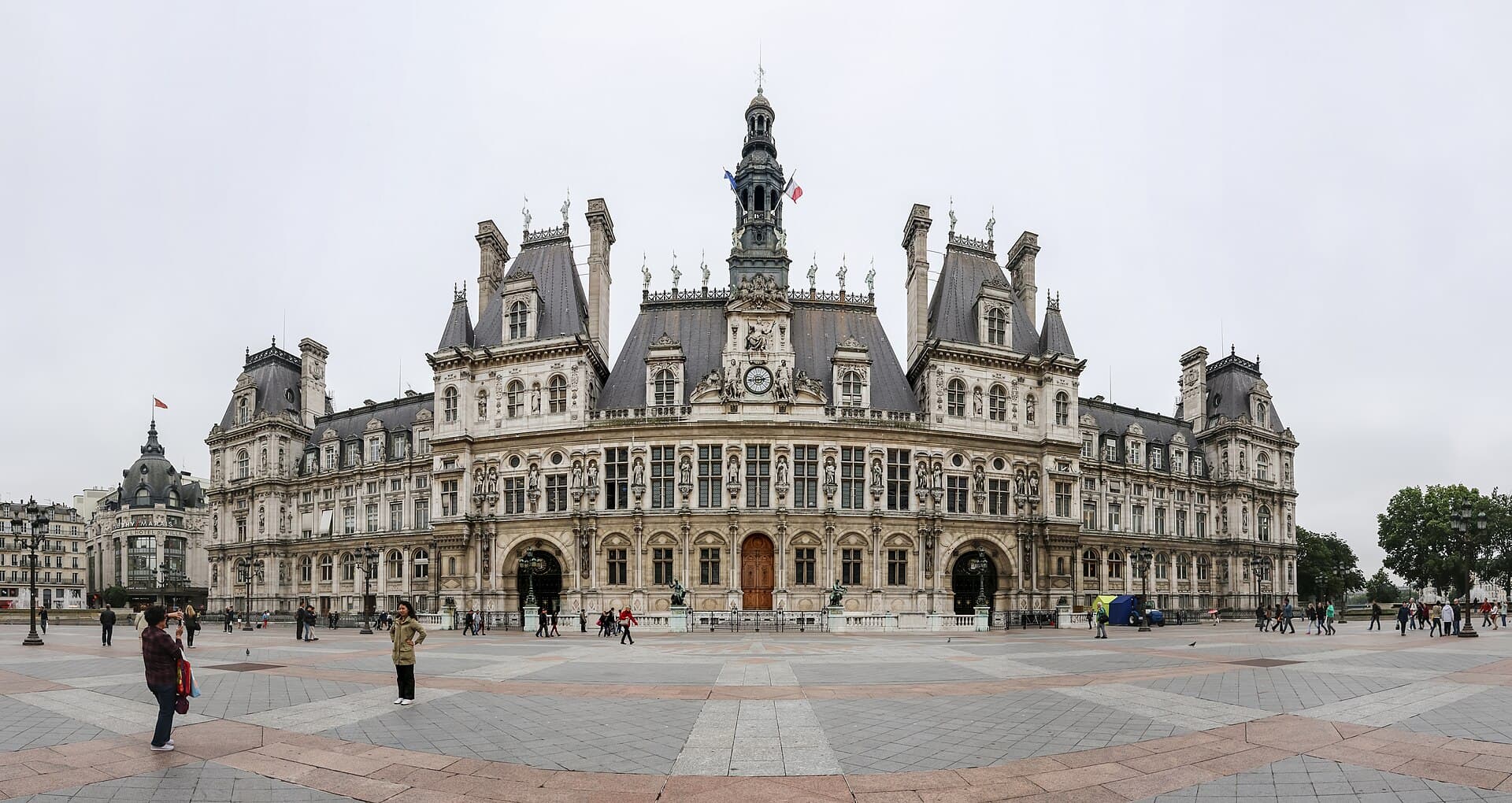 Hôtel de Ville de Paris — monument à Paris (4e), Paris, façade, classé mh