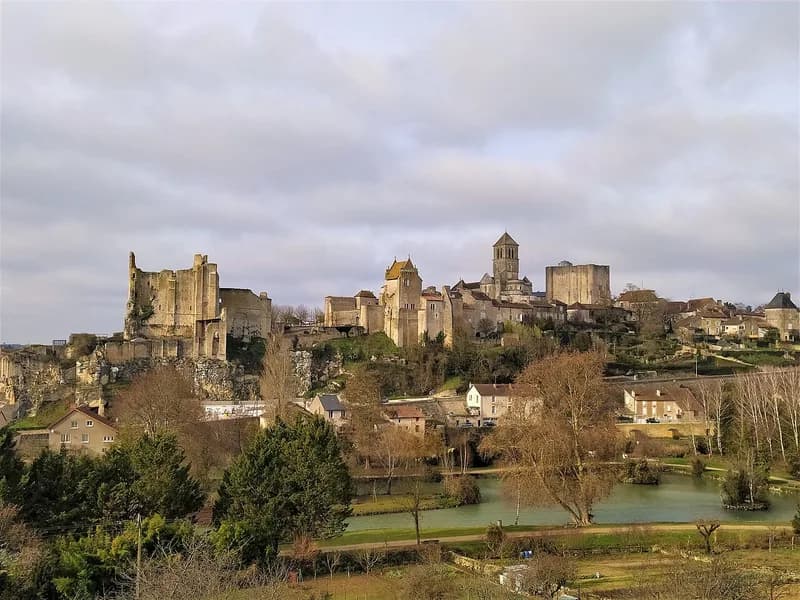 Collégiale Saint-Pierre de Chauvigny — édifice religieux à Chauvigny (Vienne (86)) (86), monument historique (Classé MH) — vue 4