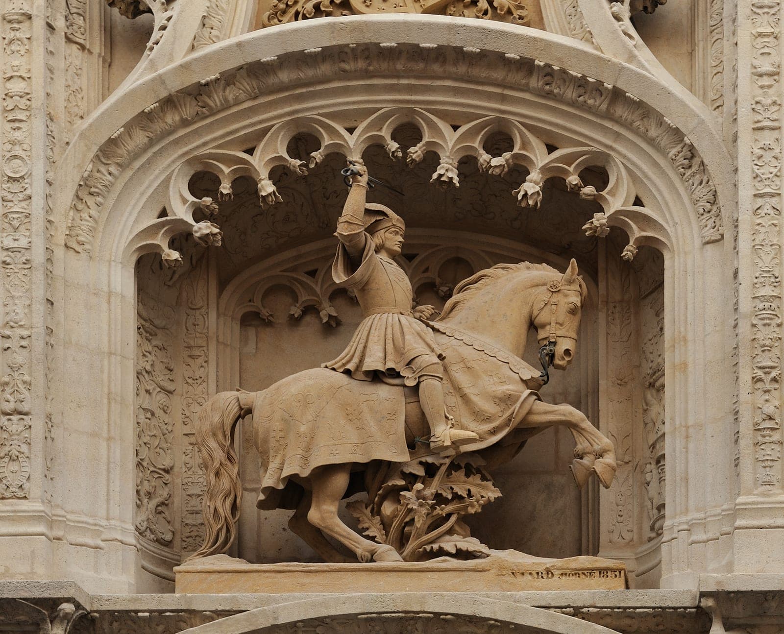 Le Palais des ducs de Lorraine — château à Nancy (54), monument historique (Classé MH) — vue 3