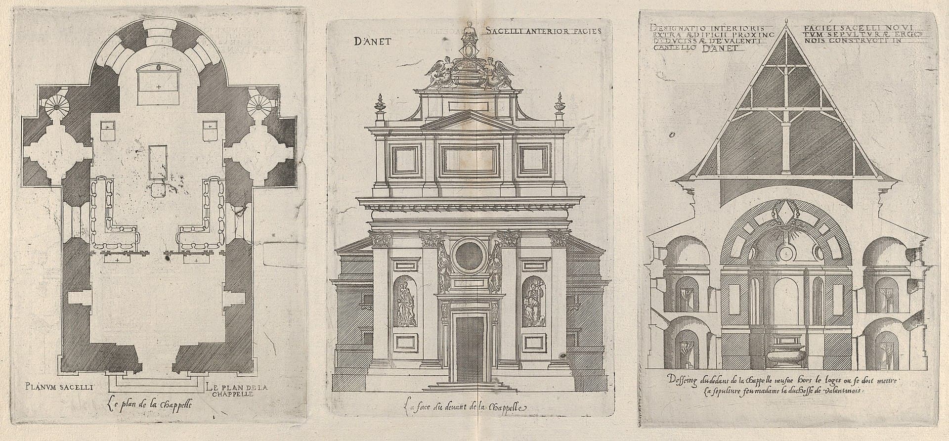 Chapelle du château d'Anet (Anet) Chapelle du château d'Anet — édifice religieux à Anet, Eure-et-Loir, intérieur, classé mh