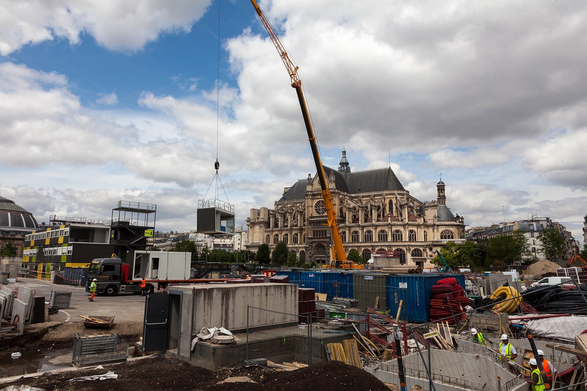 Église Saint-Eustache (construction) (Paris (1er)) Église Saint-Eustache (construction) — édifice religieux à Paris (1er), Paris, intérieur, classé mh