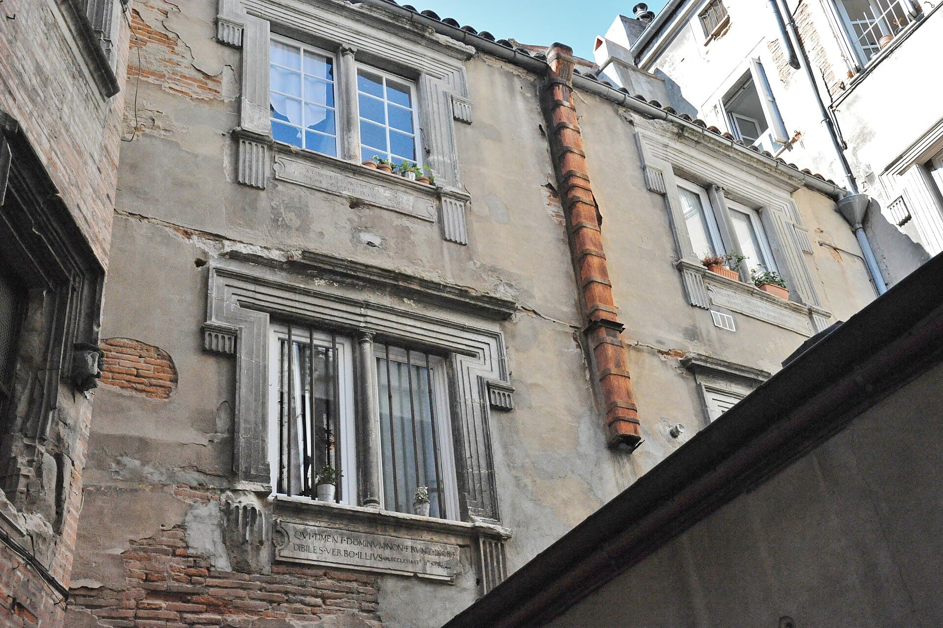 Hôtel Delpech (Toulouse) (Toulouse) Hôtel Delpech (Toulouse) — architecture civile à Toulouse, Haute-Garonne, façade, inscrit mh