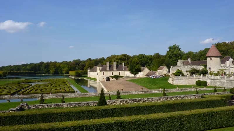 Domaine de Villarceaux — château à Chaussy, Val-d'Oise, classé mh