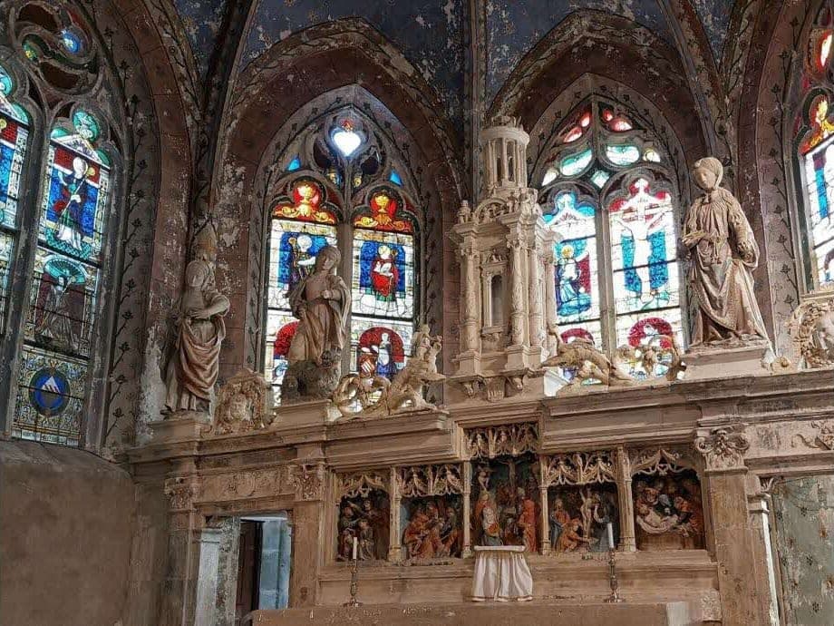 Église Sainte-Marie-Madeleine de Génicourt-sur-Meuse — édifice religieux à Génicourt-sur-Meuse (Meuse (55)) (55), monument historique (Classé MH) — vue 2