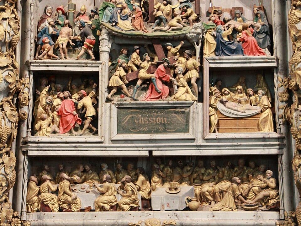 Église Notre-Dame de Lampaul-Guimiliau (enclos paroissial) — édifice religieux à Lampaul-Guimiliau (Finistère (29)) (29), monument historique (Classé MH) — vue 2