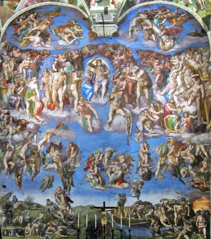 Jugement dernier — Cathédrale Sainte-Cécile d'Albi (peintures murales)