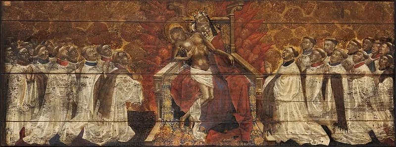 La Trinité aux chanoines (Maître de Dunois)