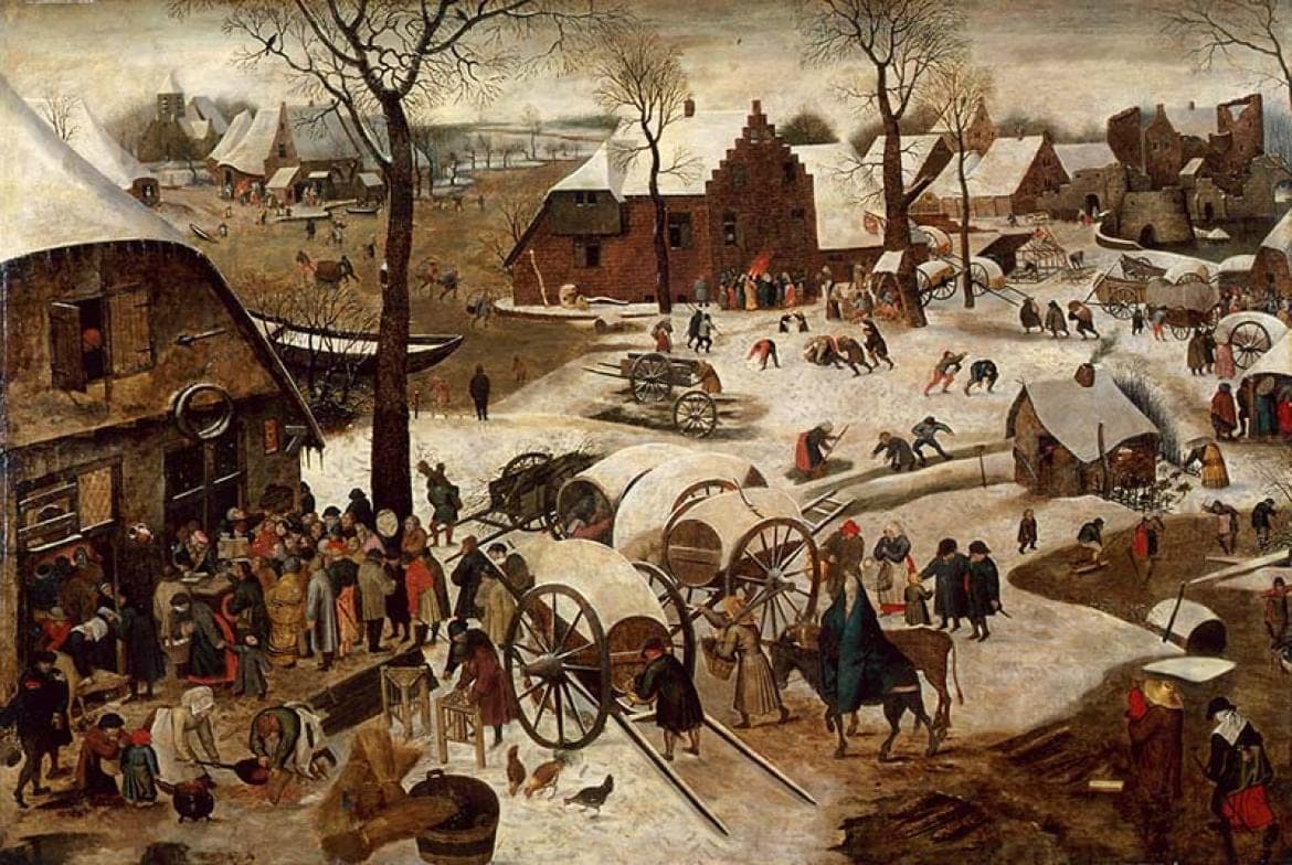 Le Paiement de la dîme (ou Le Dénombrement de Bethléem)