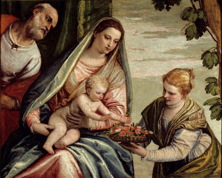 Les Noces de Cana (Sainte Famille avec sainte Dorothée)