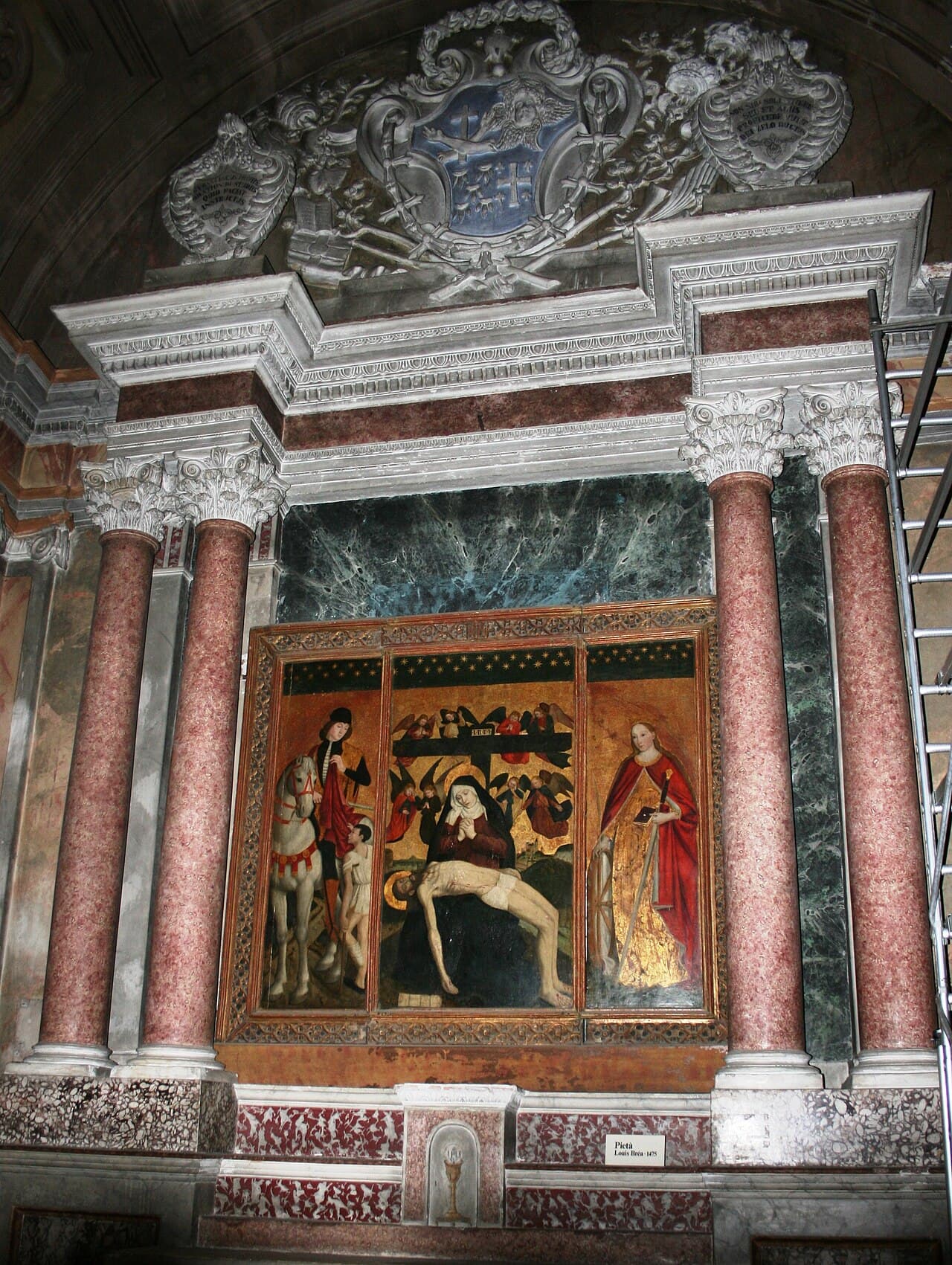 Pietà de Cimiez — premier retable attesté de Louis Bréa