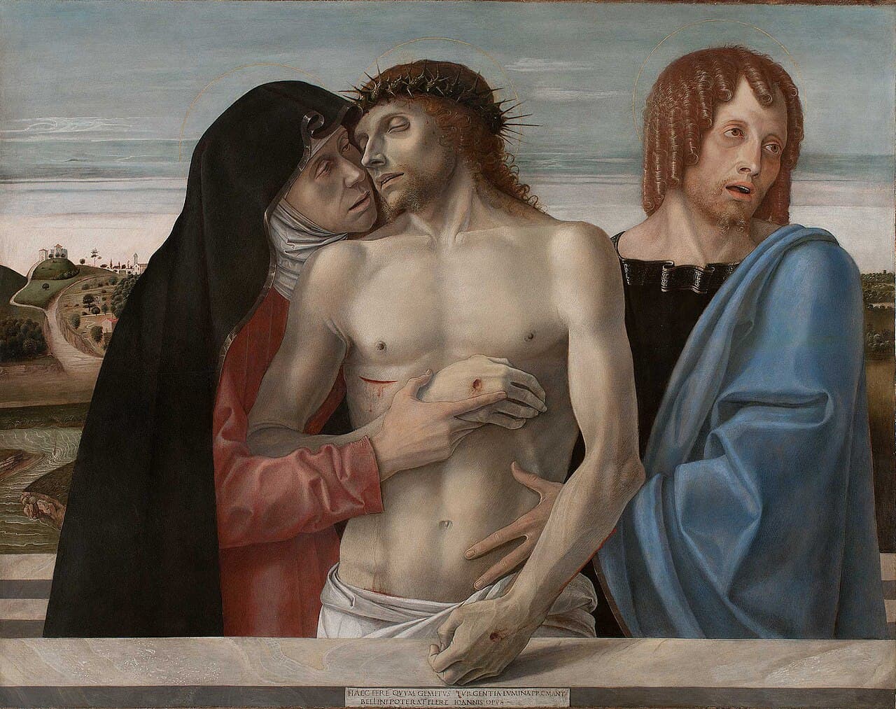 Pietà (Christ mort soutenu par la Vierge et saint Jean)
