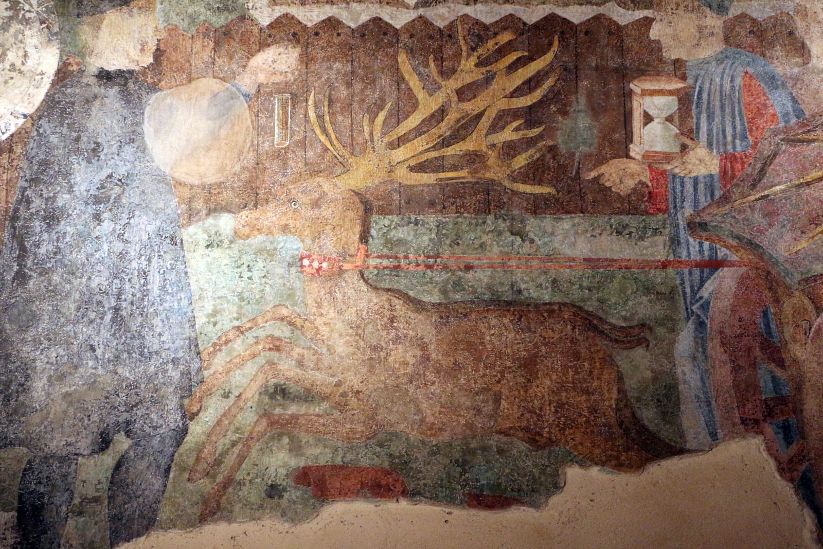 Intérieur de Le Palazzo dei Pio à Carpi (la cour d'Alberto Pio)