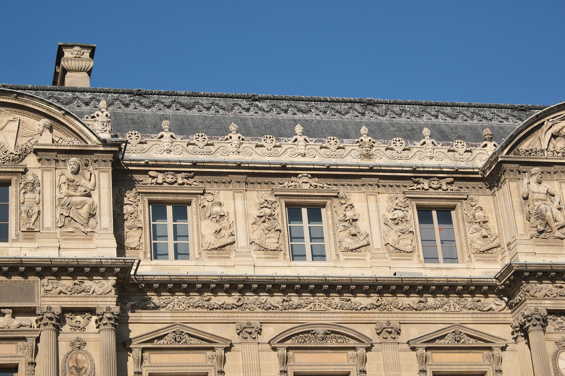 Louvre – aile Lescot — château à Paris (1er), Paris, classé mh