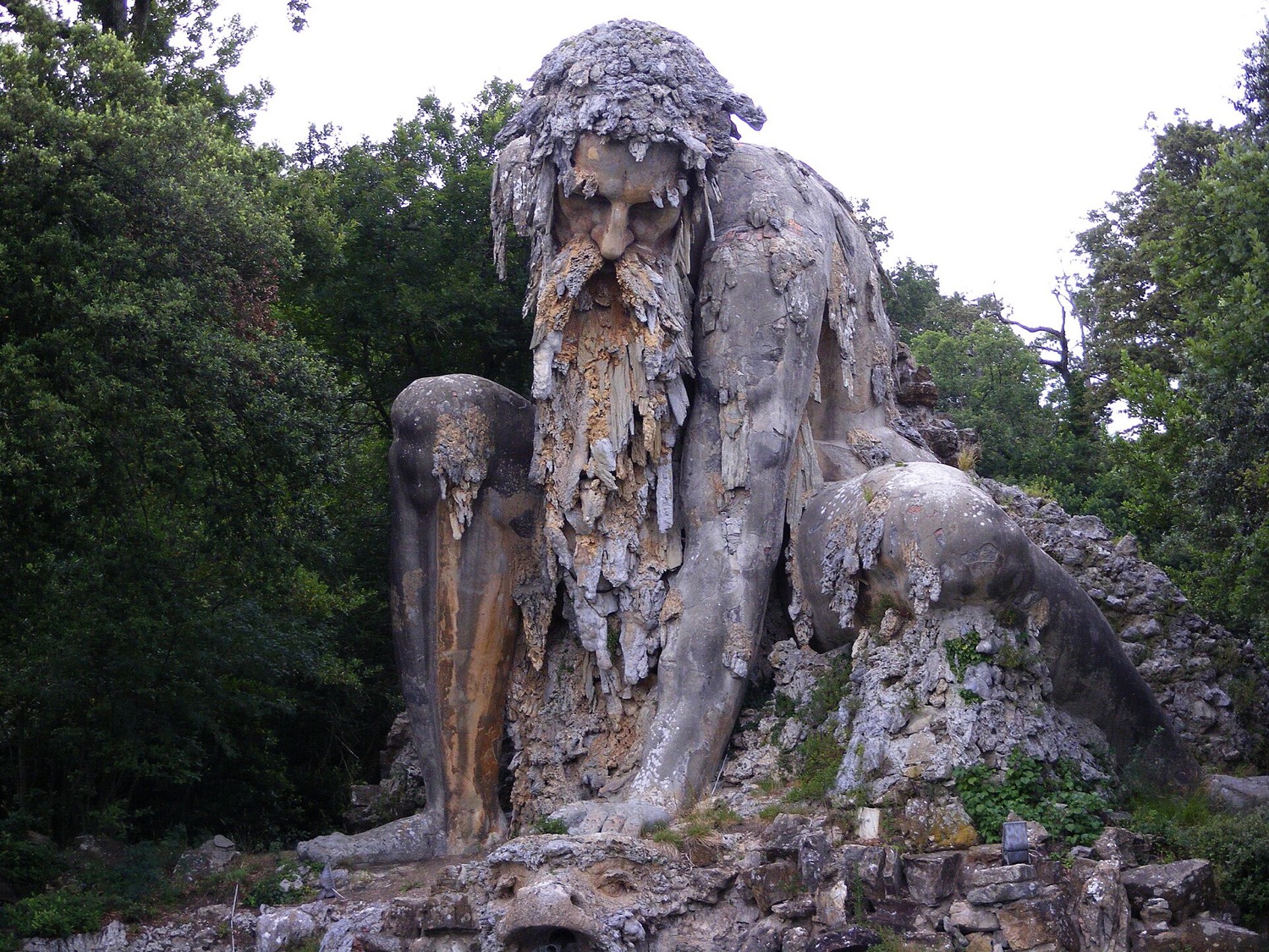 Parc de Pratolino et Colosse de l'Apennin à Vaglia