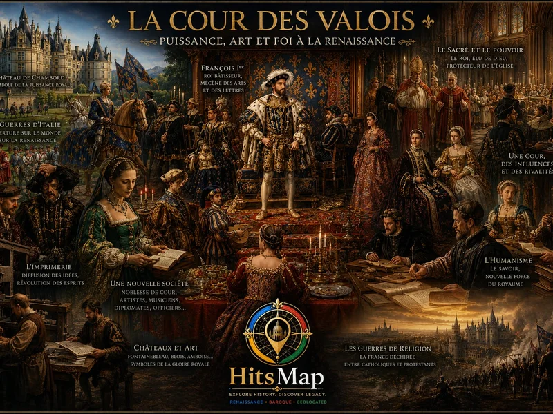 La cour des Valois : le grand théâtre du pouvoir français