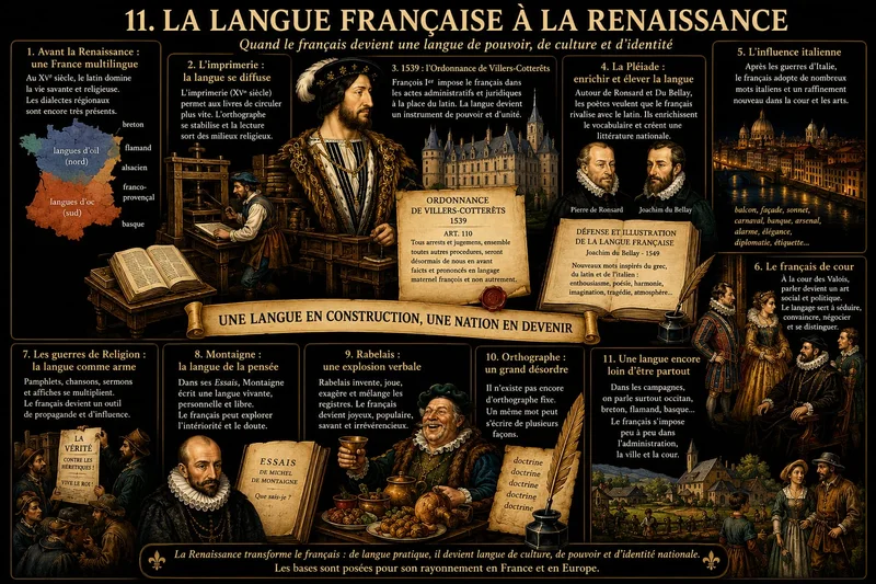 La langue française à la Renaissance