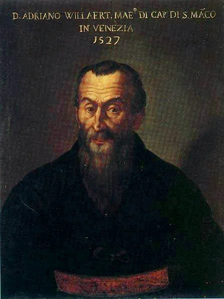Portrait d'Adrian Willaert, peintre non identifié.