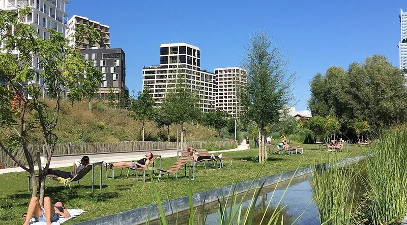 Parc Clichy-Batignolles — Martin-Luther-King