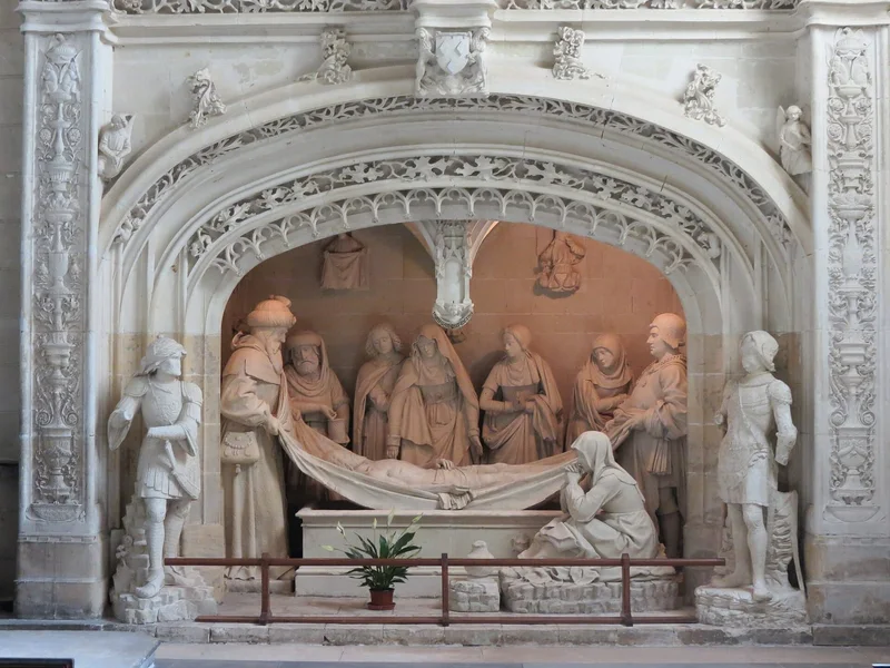 Abbatiale Saint-Pierre de Solesmes (Saints de Solesmes) — édifice religieux à Solesmes (72), monument historique (Classé MH) — vue 2