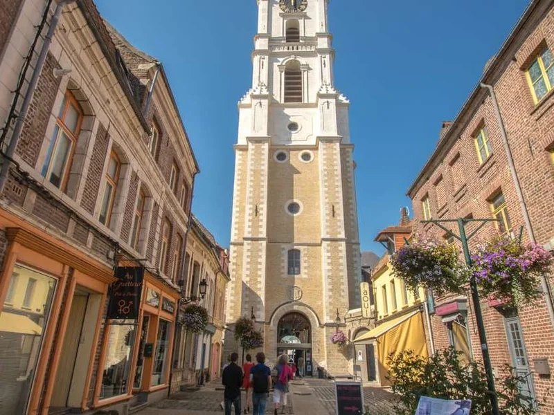 Beffroi de Saint-Omer — architecture civile à Saint-Omer (62), monument historique (Classé MH) — vue 2