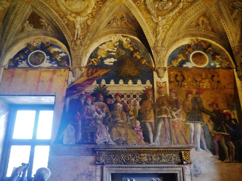 Intérieur de La Chambre des Époux (Camera degli Sposi)