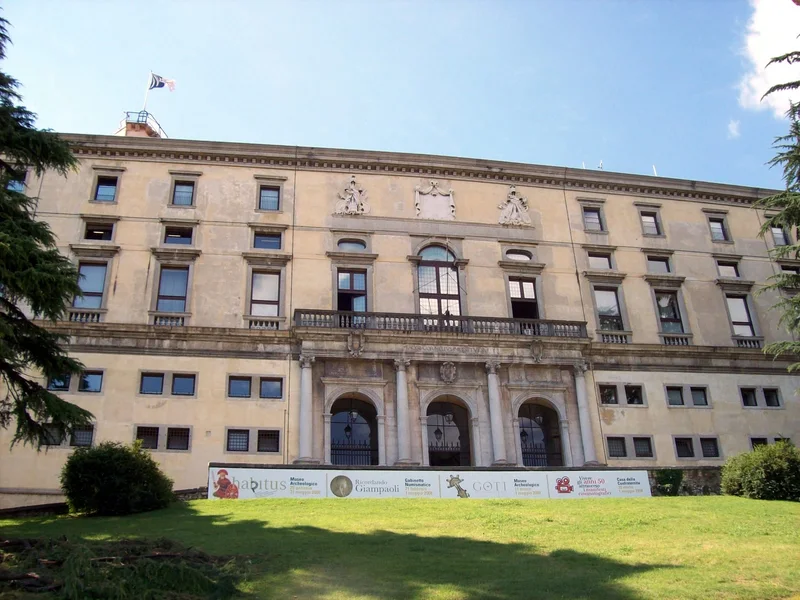 Façade de Le Castello d'Udine et la Galleria d'Arte Antica