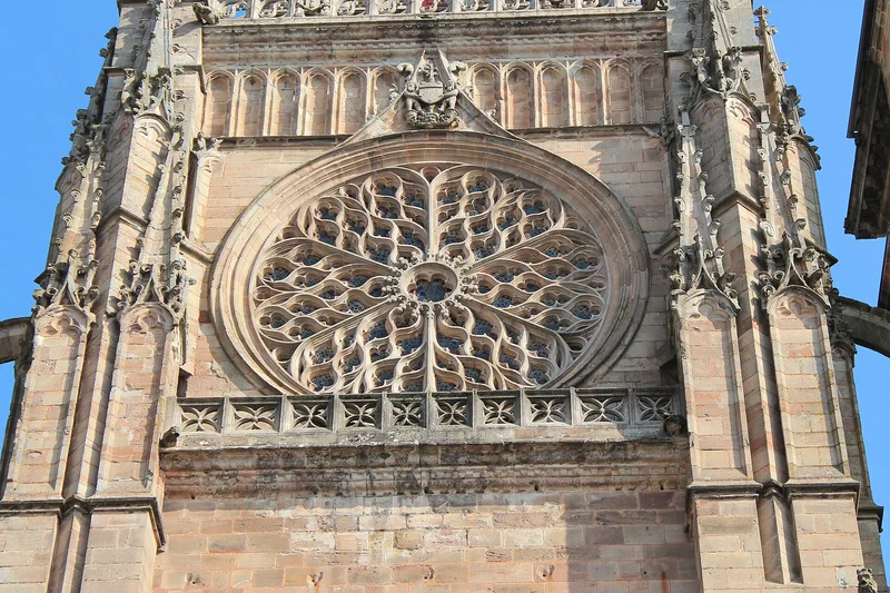 Cathédrale de Rodez – clocher — édifice religieux à Rodez, Aveyron, intérieur, classé mh