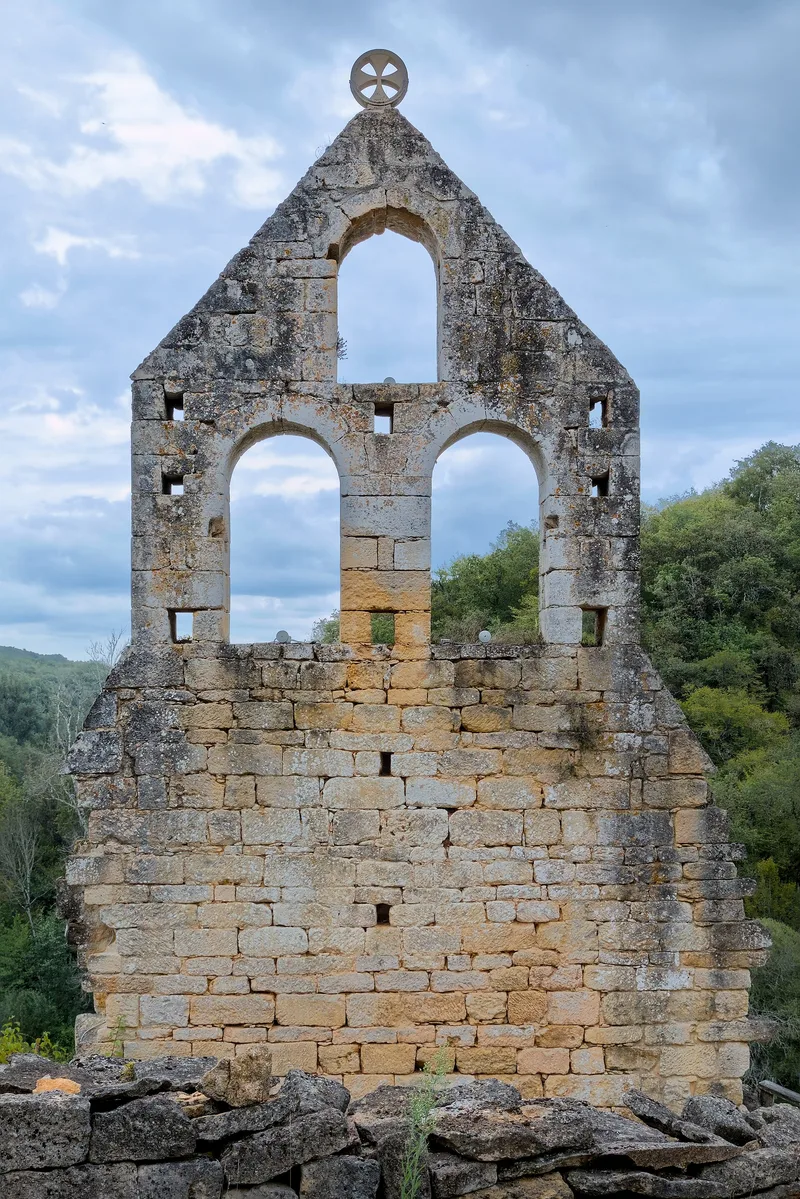 Château de Commarque — château à Les Eyzies, Dordogne, façade, classé mh