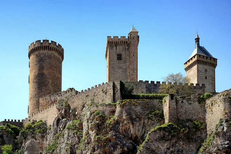 Château de Foix (Foix) Château de Foix — château à Foix, Ariège, façade, classé mh