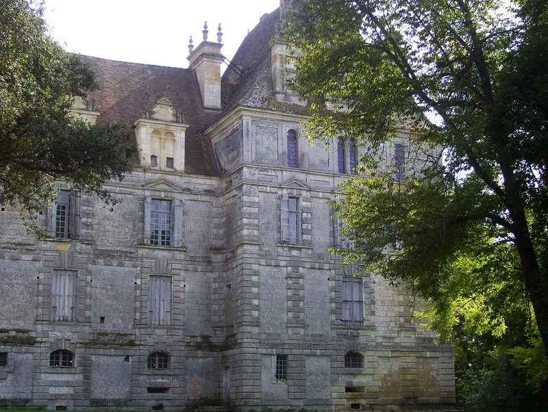 Château de Lanquais (Lanquais) Château de Lanquais — château à Lanquais, Dordogne, façade, classé mh