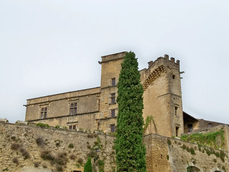 Château de Lourmarin (Lourmarin) Château de Lourmarin — château à Lourmarin, Vaucluse, vue de nuit, classé mh