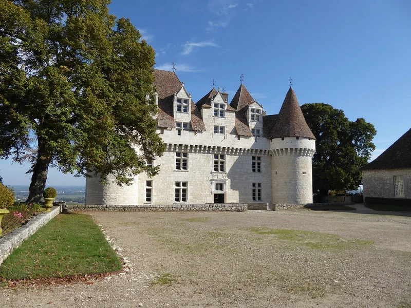 Château de Monbazillac — château à Monbazillac, Dordogne, façade, classé mh