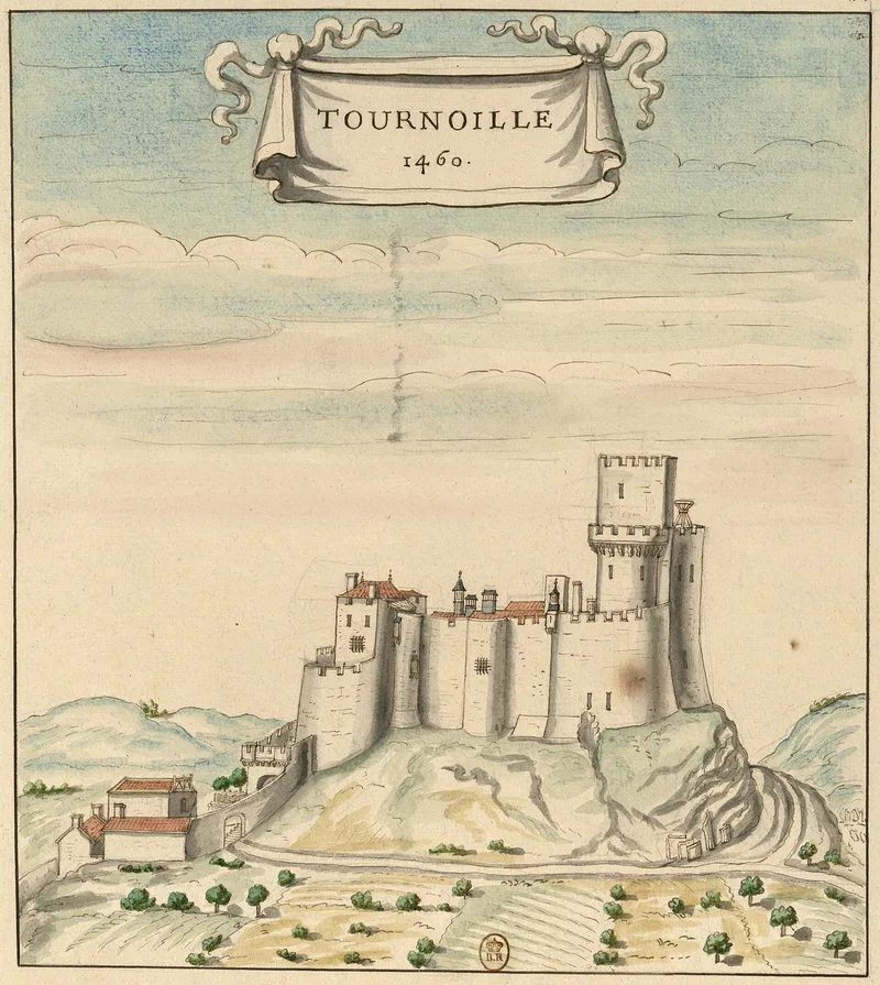 Château de Tournoel (Volvic) Château de Tournoel — château à Volvic, Puy-de-Dôme, intérieur, classé mh