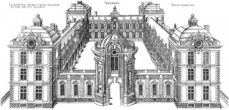 Château de Verneuil-sur-Oise — château à Verneuil-sur-Oise, Oise, façade, classé mh