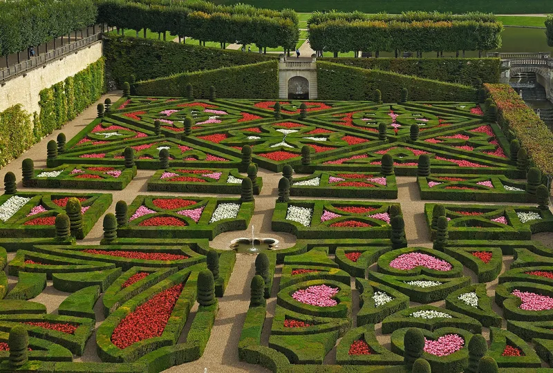 Château de Villandry — château à Villandry, Indre-et-Loire, vue de nuit, classé mh