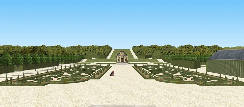 Château de Wideville — château à Davron, Yvelines, intérieur, inscrit mh