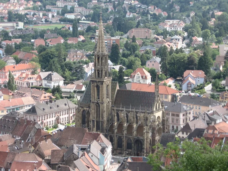 Collégiale Saint-Théobald de Thann — édifice religieux à Thann (68), monument historique (Classé MH) — vue 2